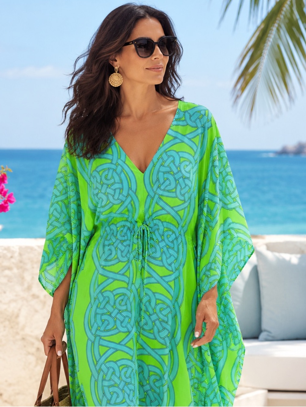 ECHO Vintage Caftan Excellent Condition One Size - Picture 5 of 5